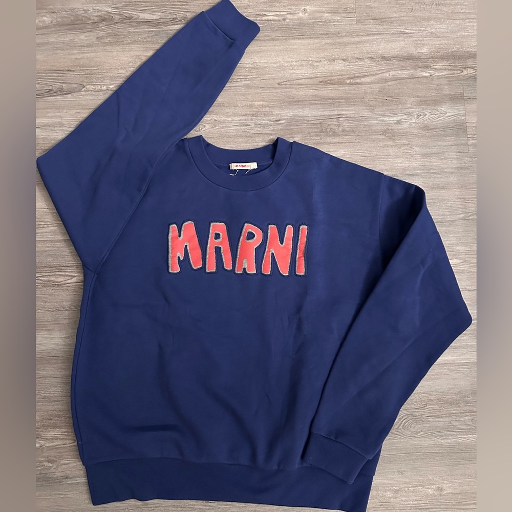 Marni logo crewneck sweatshirt sz L/52